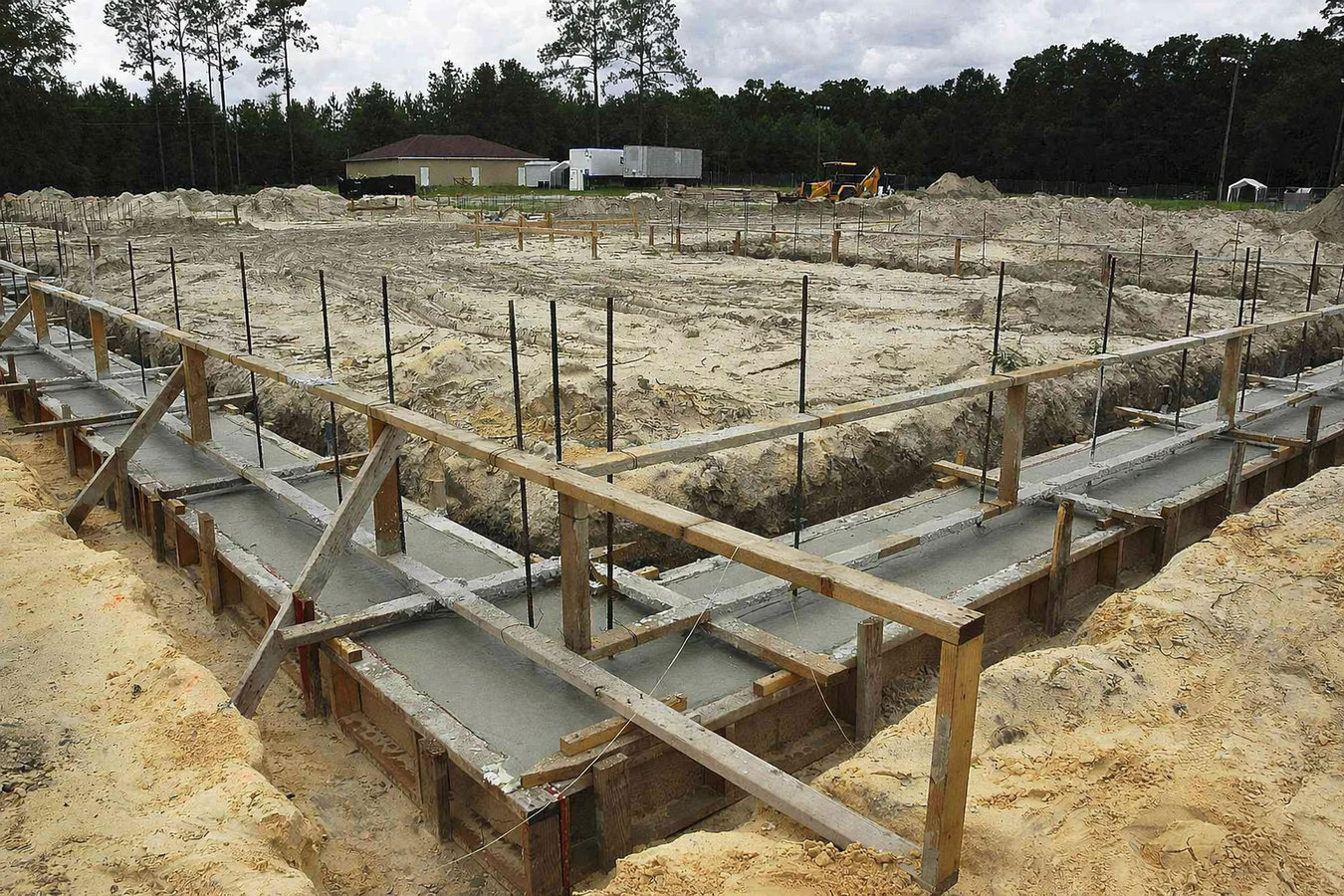 Concrete footings
